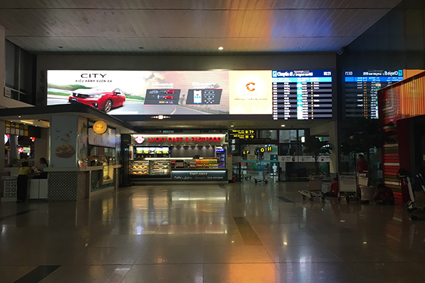 Sửa màn led tại sân bay Tân Sơn Nhất